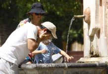 Aviso naranja mañana en comarcas de Córdoba, Jaén y Granada por calor